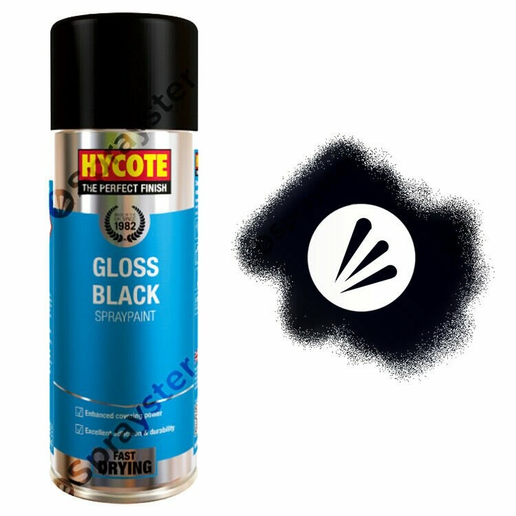 Hycote-Black-Gloss-Spray-Paint-Aerosol-Auto-Car-Multi-Purpose-400ml-XUK0272-333189555922