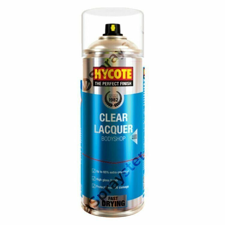 Hycote-Bodyshop-Clear-Lacquer-Spray-Paint-Aerosol-Auto-All-Purpose-400ml-XUK428-372669341606