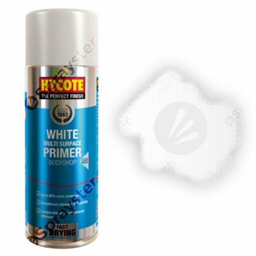 Hycote-Bodyshop-High-Build-White-Primer-Spray-Paint-Aerosol-Auto-400ml-XUK424-333194979831