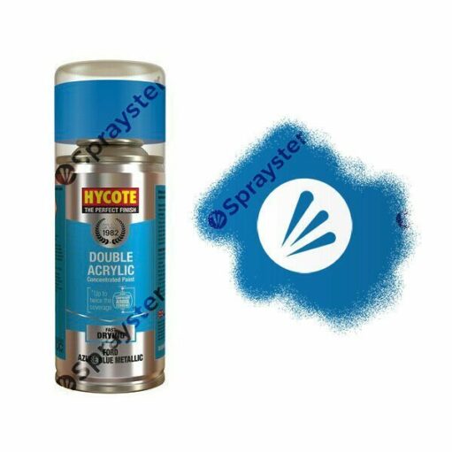 Hycote-Ford-Azure-Blue-Metallic-Spray-Paint-Enviro-Can-All-Purpose-XDFD202-372683800248