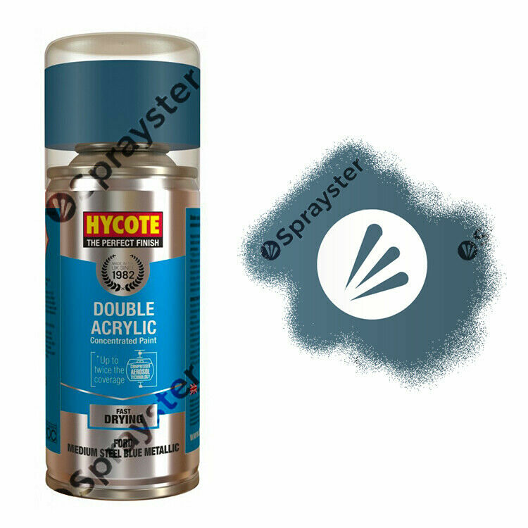 Hycote-Ford-Medium-Steel-Blue-Metallic-Spray-Paint-Enviro-Can-XDFD249-333247123780