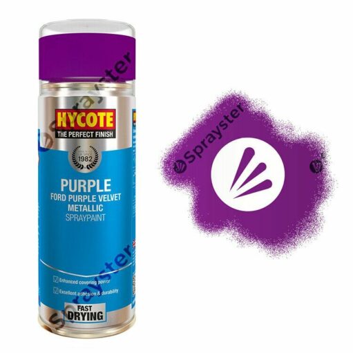 Hycote-Ford-Purple-Velvet-Metallic-Spray-Paint-Auto-Multi-Purpose-400ml-XUK1024-392297912282