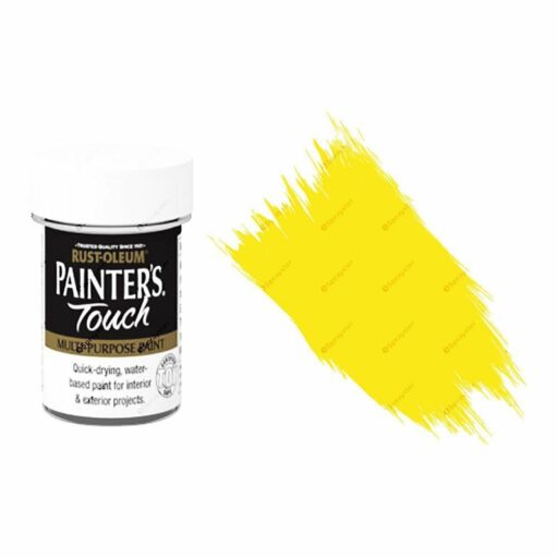 Rust-Oleum-Painters-Touch-Multi-Surface-Paint-Bright-Yellow-Gloss-20ml-Toy-Safe-391996255762