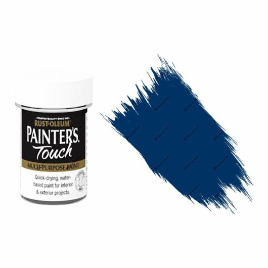 Rust-Oleum-Painters-Touch-Multi-Surface-Paint-Dark-Blue-Gloss-20ml-Toy-Safe-332579962224
