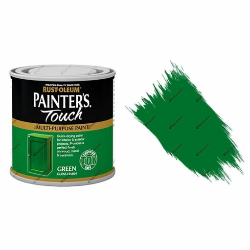 Rust-Oleum-Painters-Touch-Multi-Surface-Paint-Green-Gloss-250ml-Toy-Safe-372237507969