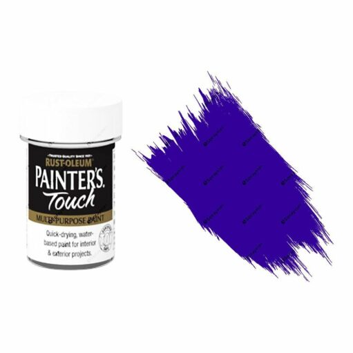 Rust-Oleum-Painters-Touch-Multi-Surface-Paint-Indigo-Blue-Gloss-20ml-Toy-Safe-332579962216