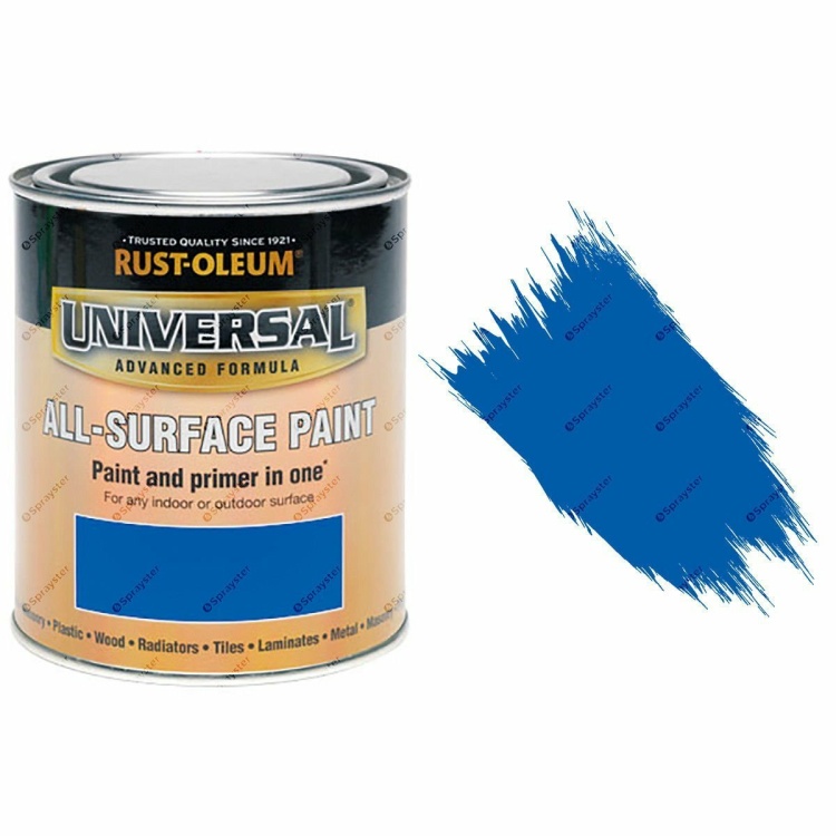 Rust-Oleum-Universal-All-Surface-Self-Primer-Brush-Paint-Gloss-Cobalt-Blue-250ml-372229925938