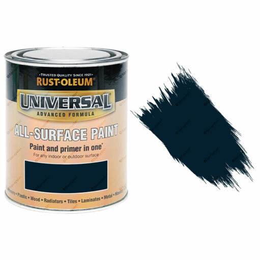 Rust-Oleum-Universal-All-Surface-Self-Primer-Brush-Paint-Gloss-Navy-Blue-250ml-372229925936