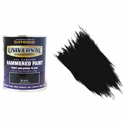 Rust-Oleum-Universal-All-Surface-Self-Primer-Paint-Hammered-Finish-Black-750ml-332563353686