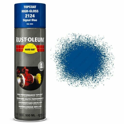 x1-Industrial-Rust-Oleum-Signal-Blue-Aerosol-Spray-Paint-Hard-Hat-500ml-RAL-5005-391472001511