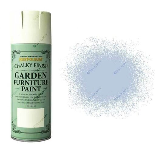 x1-Rust-Oleum-Chalk-Chalky-Garden-Furniture-Spray-Paint-400ml-Powder-Blue-Matt-372204575235