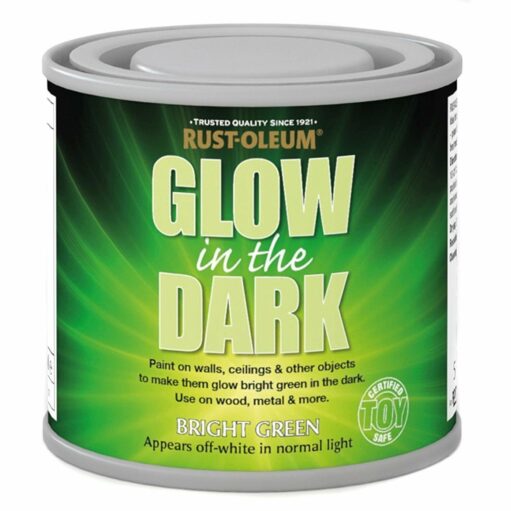 x1-Rust-Oleum-Glow-In-The-Dark-Luminous-Bright-Green-Toy-Safe-Brush-Paint-125ml-372280716922