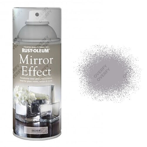 Rust-Oleum Silver Mirror Effect Spray Paint Gloss 150ml